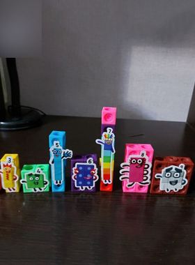 100pcs Numberblocks Multilink Linking Counting Cubes Snap