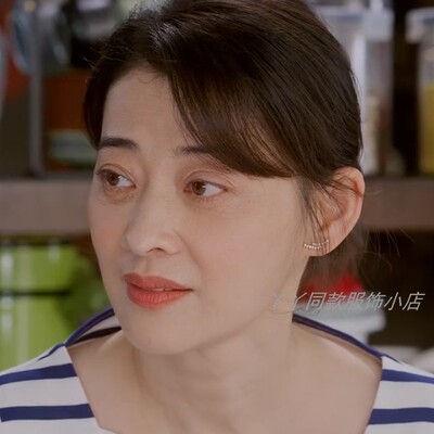 打开生活的正确方式梅婷付心童同款耳环时尚百搭耳针耳饰女新款
