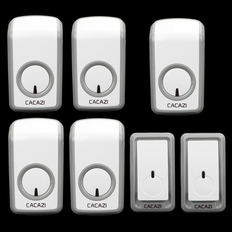 极速包邮远距离遥控电子门铃 无线 家用门铃二拖五老人呼叫器不用