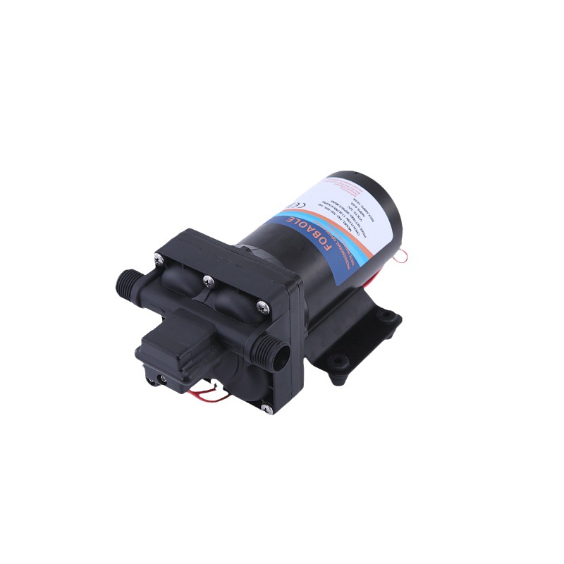 新品20.8升微型直流电动高u压隔膜泵24V喷雾器洗车灌溉12V自吸增