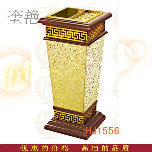 极速酒店大堂宝钻皮革面锥形座地菸灰桶个性立体果皮箱