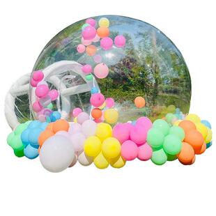 网红星空泡泡屋充气星空顶户外透明充气帐篷露营帐篷充气泡泡屋