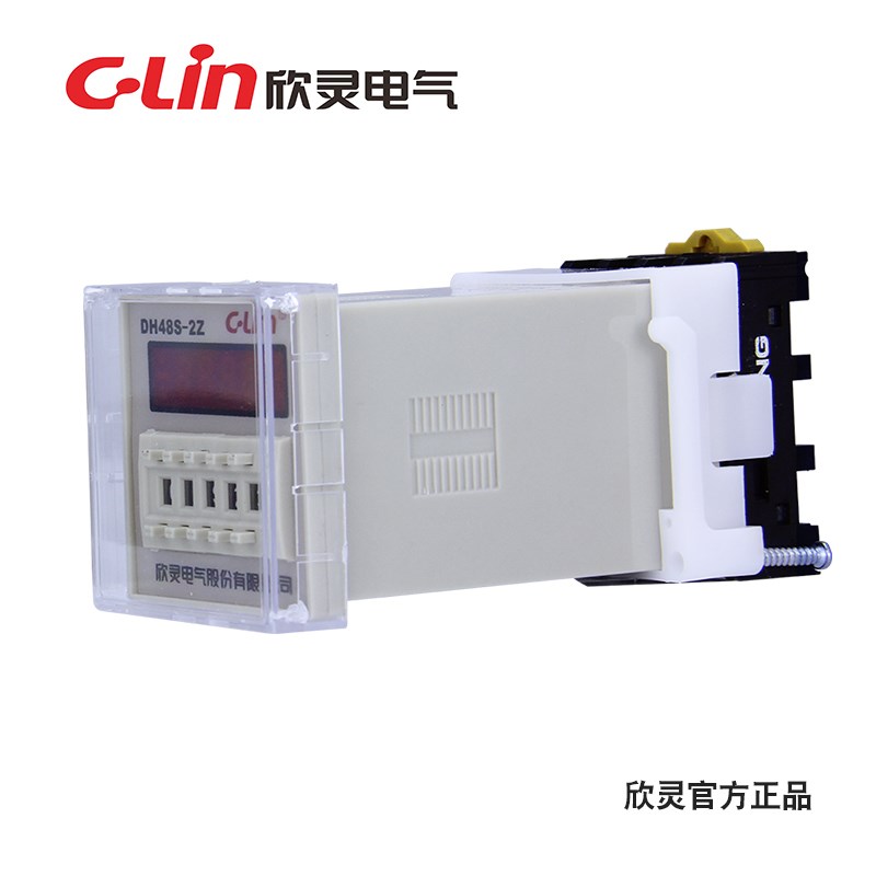 速发牌数显时间继电器DH48S-2Z 24V AC220V AC80V通电延时含