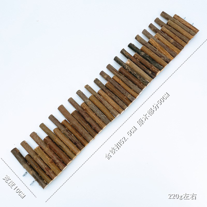速发仓鼠高低栅栏仓鼠笼原木拱桥仓鼠刺猬躲避屋小宠木屋仓鼠玩具