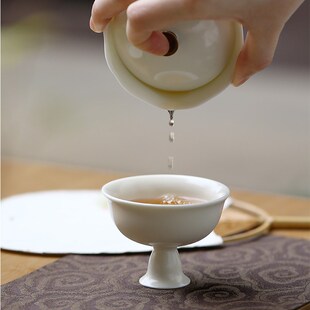 速发用窑茶杯个人功夫茶杯家茶茶室定馆客杯品茗杯主人杯闻香杯高