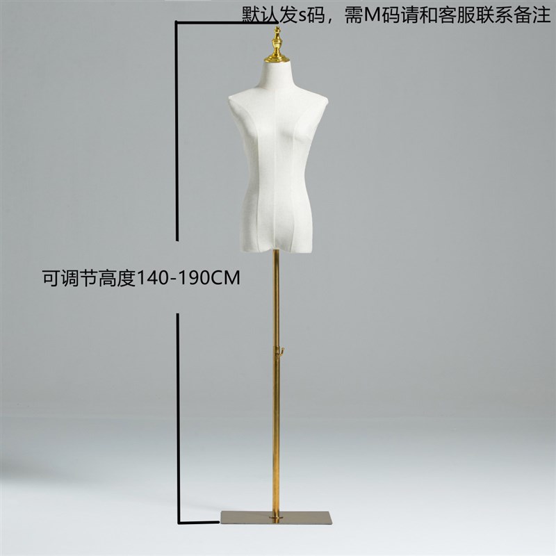 速发特模展窗架模特道具摆件服装店橱示装婚纱半身模特展示兰之