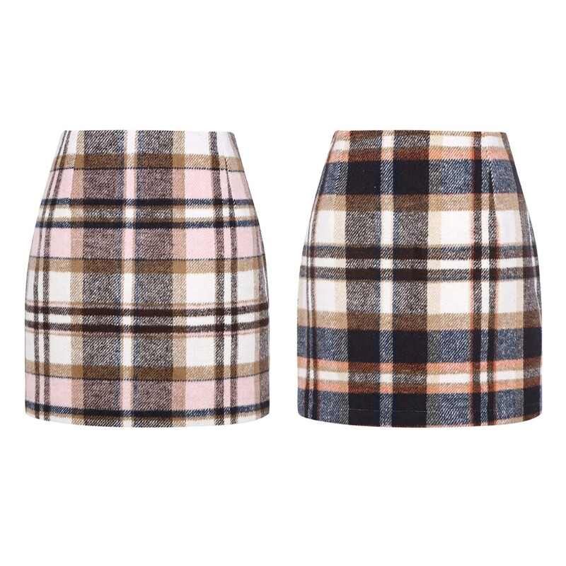 速发Autum Witer Pld Wo  Skirt  Wo Woe