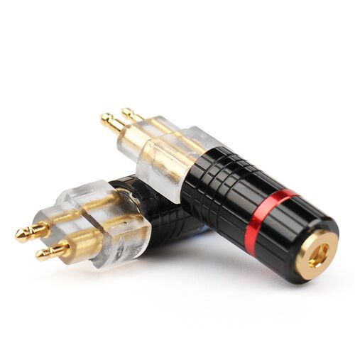 适用于森海HD800S转MMCX母HD650 HD660S HD600转MMCX母插针转接头
