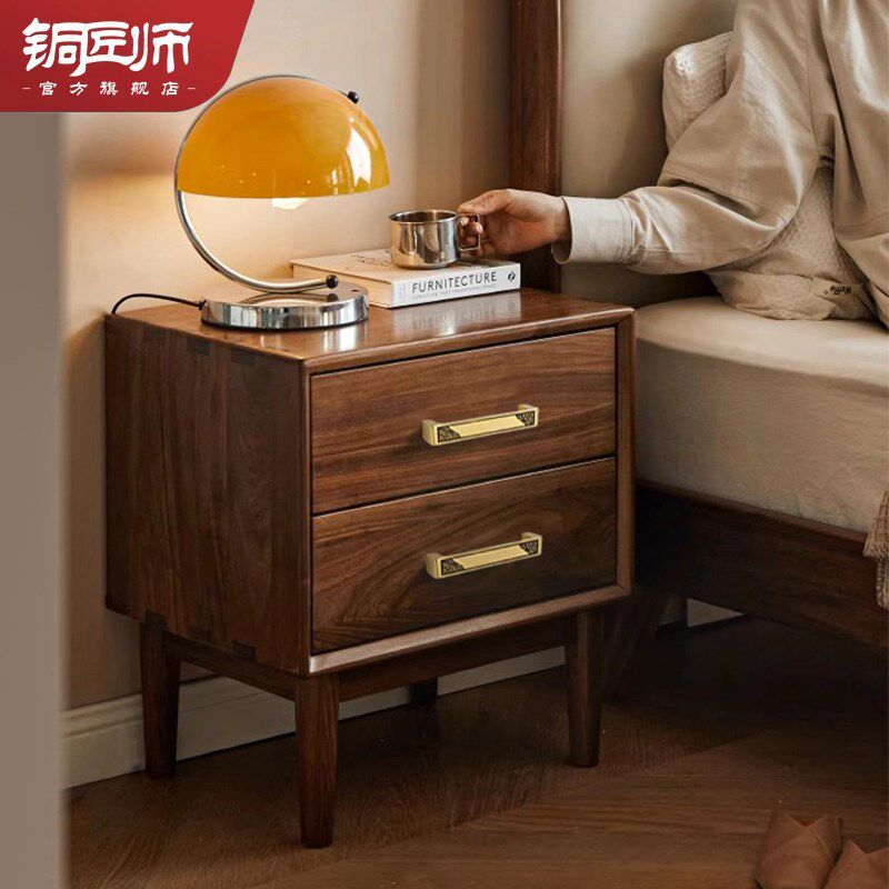 铜匠师新中式柜门拉手衣柜拉手抽屉拉手柜门把手衣橱柜门把手