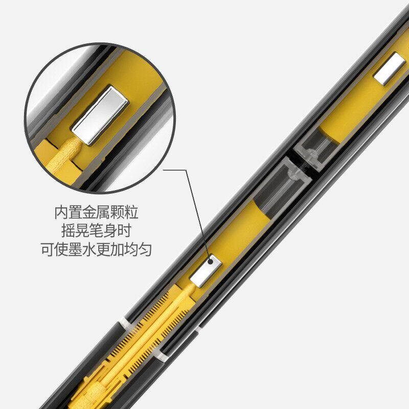 蓝果48色双头直液式丙烯马克笔美术专用套装绘画不透纸可叠色彩笔