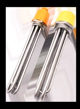 DN50DN40水箱电热管工业大功率锅炉2寸1.5寸空气能加热管220V380V