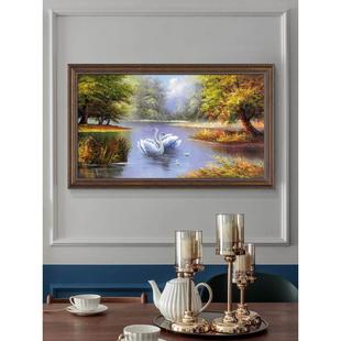 网红欧美风格 饰画新型免打孔屏蔽开关箱配电箱挂画 大尺寸计量箱装