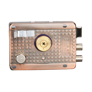 保民锁外装门锁 十字锁芯钥匙外装门防盗门锁 老式木门铁门房门锁