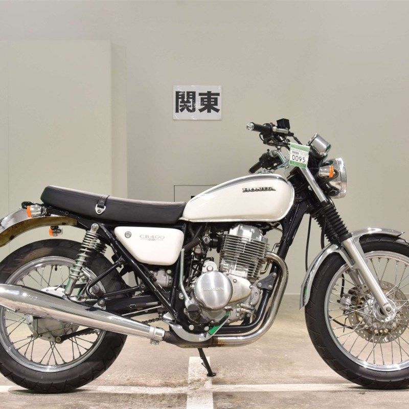 复古CB400 棍王CB400SS CL400摩托车边板 边盖 侧板 黑色白色碳纤