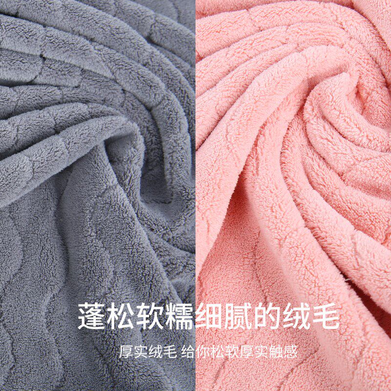 加厚擦头毛巾超强吸水速干专用不掉毛男士洗脸儿童洗澡用擦头发