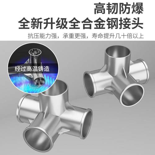 布衣柜家用卧室出租房钢架结构加粗加厚简易衣柜结实耐用组装衣橱