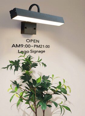 户外防水门头灯照字灯别墅庭院大门口墙壁灯公司logo外墙门牌壁灯