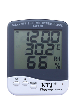 速发计邮室内温湿度计TA218B数显温湿湿 大屏幕温包度表 温度湿度