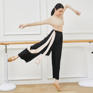 速发肚皮舞舞蹈伽套指长袖上衣舞练功服形体训练健身瑜服服