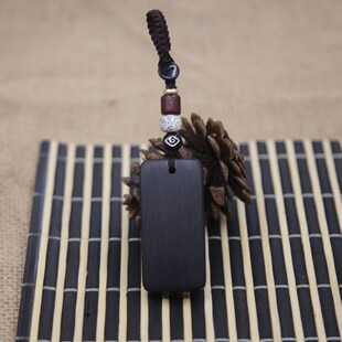 速发木牌檀情吊坠订作扣无事木项链桃木牌牌侣款礼物个人民宿