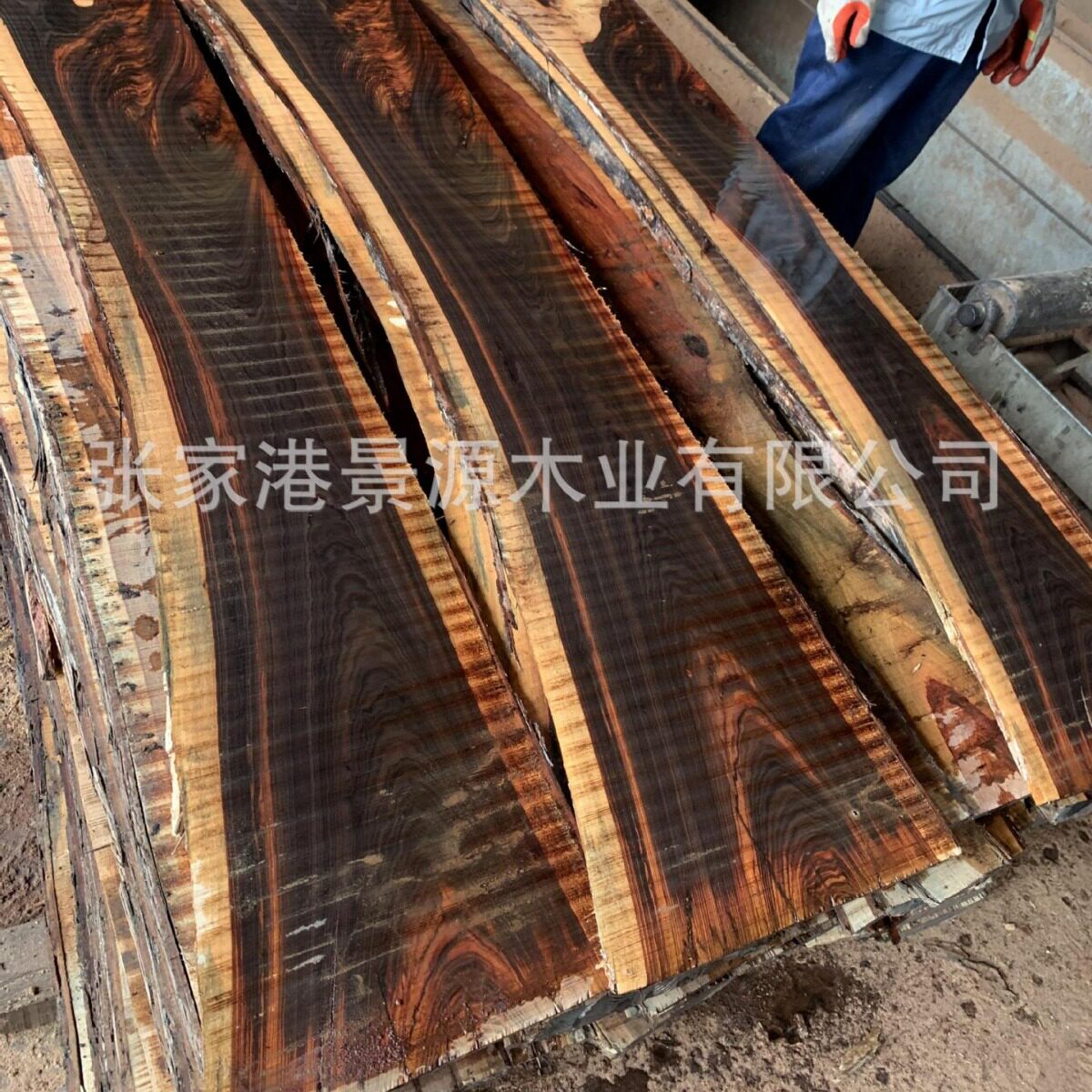巴拿马阔变豆 南美阔变豆木板材KOE 酸枝铁木豆圭亚那红酸枝巴拿