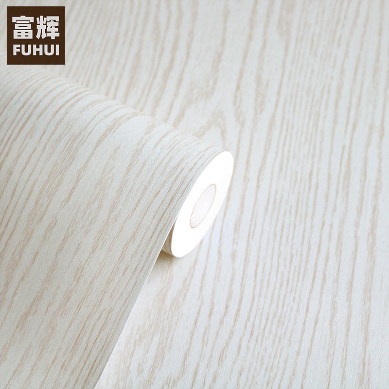 PVC导气槽木纹贴纸门柜家具翻新墙纸自粘壁纸不透底展柜波音软片