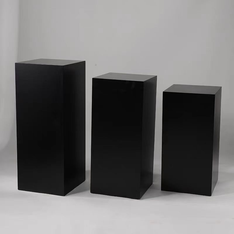 黑色烤漆展台底座拍照直播促销