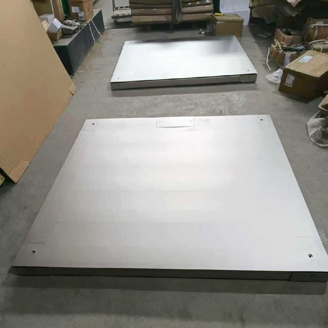 制药工厂购买1200x1200mm不锈钢电子平台秤0-3000kg防腐蚀地磅秤
