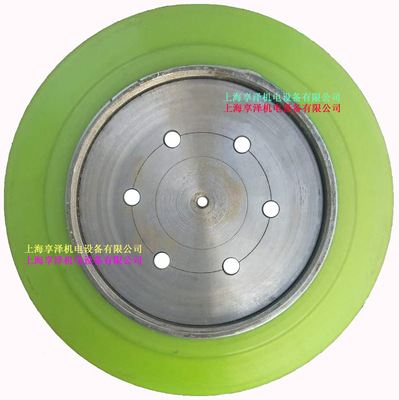 1.5T TCM电动堆高机FBR15驱动轮后轮子  聚氨酯包胶轮方向轮轱辘
