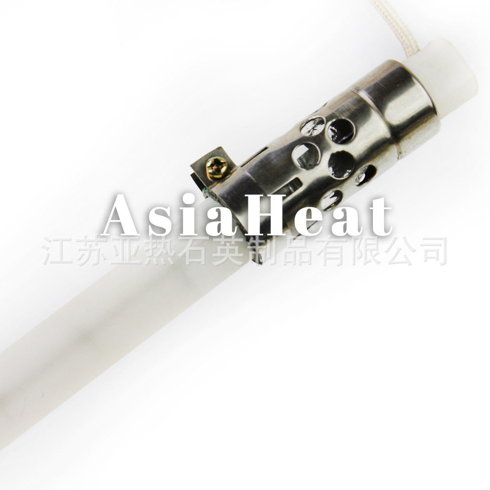 磨砂1.5KW卤素加热管 钨丝红外线透明石英加热管 卤素灯 石英灯