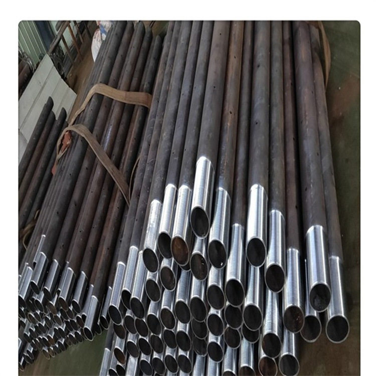 注浆钢花管隧道施工用注浆管114*6工程打桩注浆用薄壁管厂家生