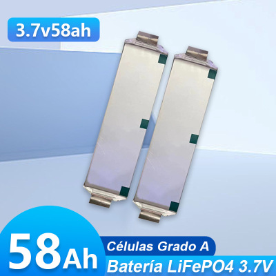 Polímero 3.7v 58ah NCM Bolsa Células 61ah 66ah 76ah 78ah