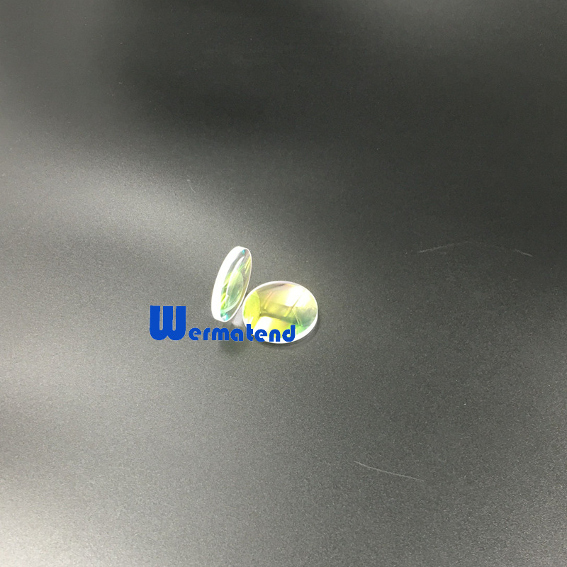 石英聚焦镜 直径?12 厚5.25mm  焦距F=60 波长1064AR透镜