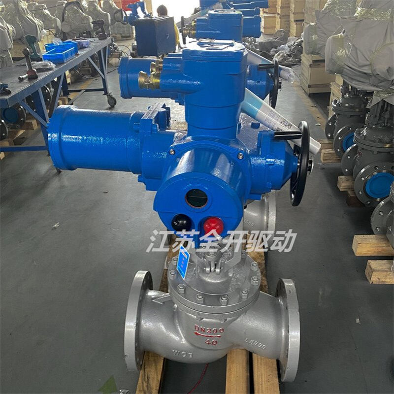 电动截止阀J941H-100C DN65铸钢高压高温蒸汽导热油开关调节切断