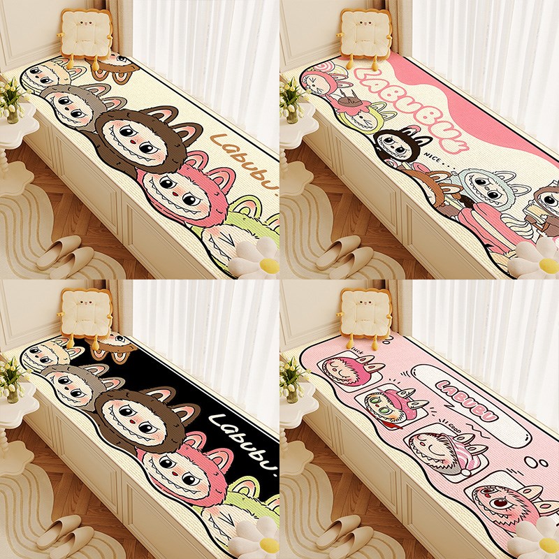 飘窗垫可爱拉布布窗台垫高级感四B季通用卧室阳台垫新款圈绒坐垫