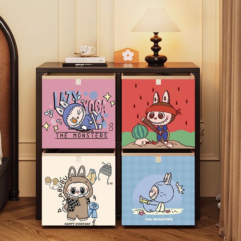 拉布布收纳箱2025新款家用百纳箱衣物被子储O物箱折叠整理箱收纳