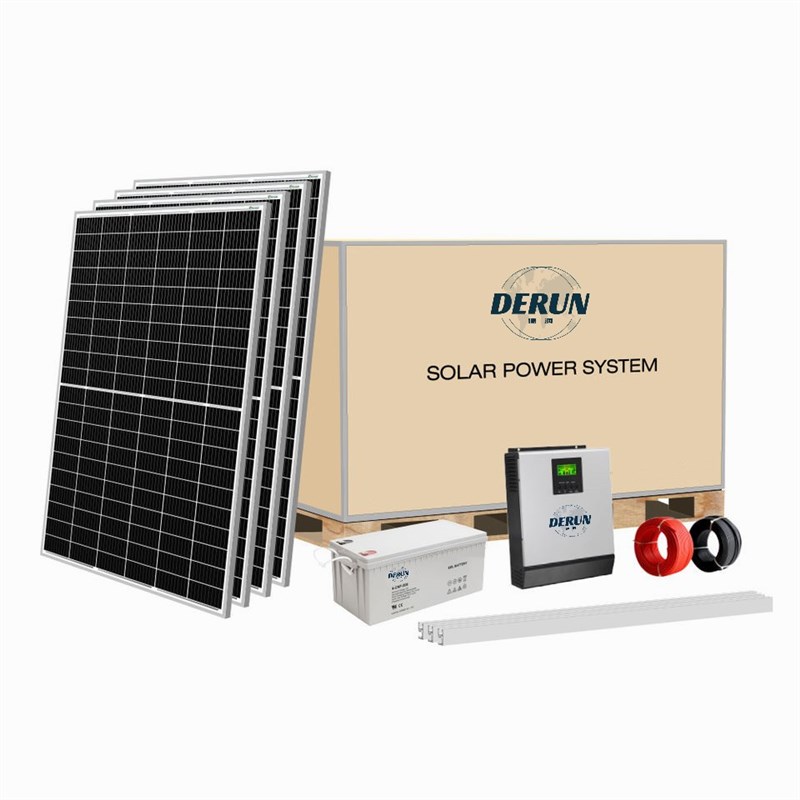 太阳能发电机组1KW3KW5KW小型家用逆M变一体并离网光伏发电系统