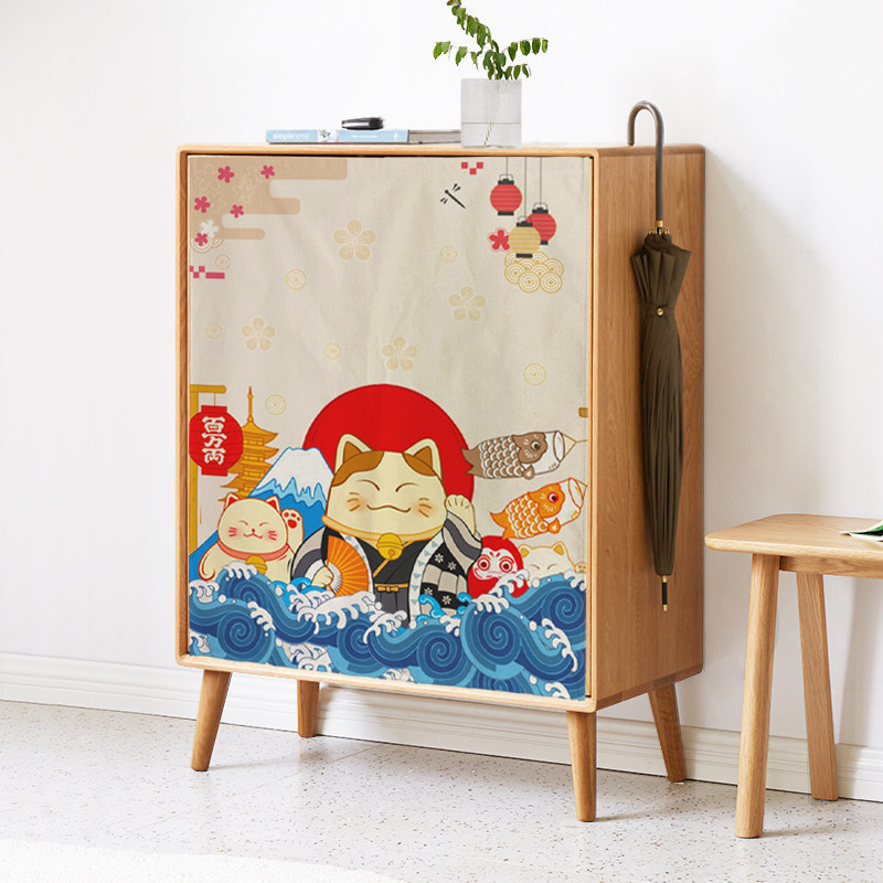 喂奶遮挡帘夏季小柜子帘布魔术贴可移动汽车遮挡布遮光隔断帘车内