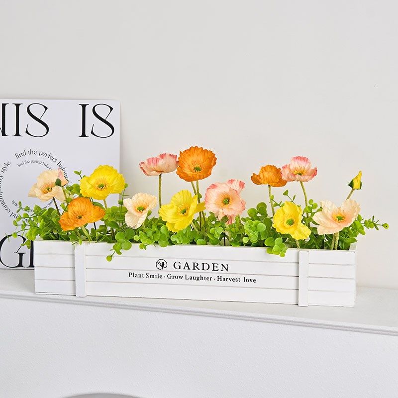 栅栏仿真花假花插花摆件客厅桌面遮挡装饰干花插花束绿植盆栽摆设,家居饰品,仿真花/假花,淘宝优惠券,粉丝福利购,淘宝优惠卷