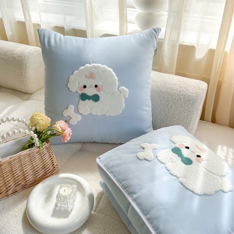 办公室午睡抱枕被子两用沙发毯子空调被夏凉被车载车用靠垫二合一,居家布艺,抱枕被,淘宝优惠券,粉丝福利购,淘宝优惠卷