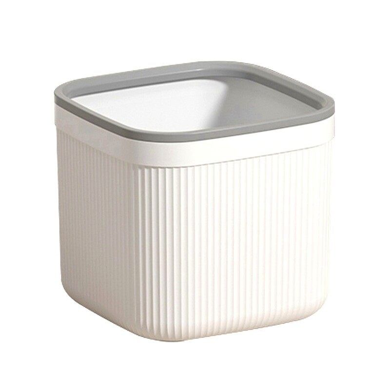 桌面垃圾桶无盖简约可爱家用塑料收纳筒ins风创意纸篓小号迷你款