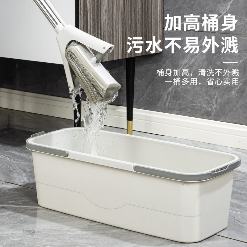 拖把桶2022新款拖桶长方形单桶大拖布桶单独家用挤水桶免手洗50cm,家庭/个人清洁工具,拖把桶,淘宝优惠券,粉丝福利购,淘宝优惠卷