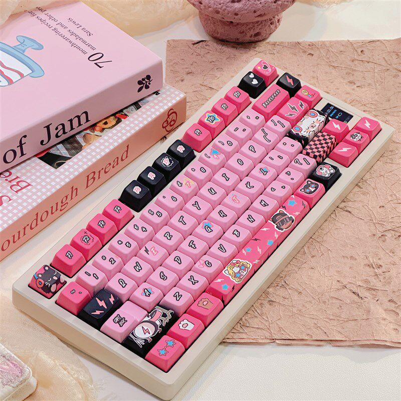 龙乘 APT喵喵主题键帽PBT全五面热升华键帽龙乘Hi75 Hi8大全套