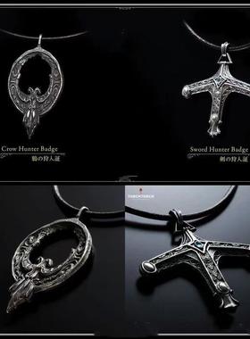 豆鱼雷torchtorch血源诅咒乌鸦猎人之证圣剑猎人徽章项链