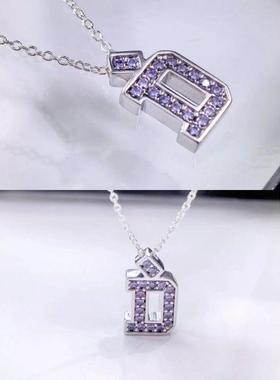 王鹤棣D.Desirable Eternal锆石项链原创小众新款应援周边锁骨链