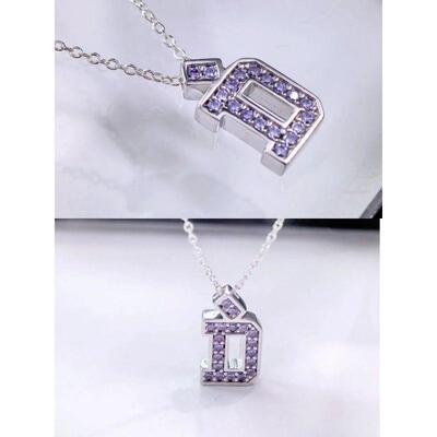 王鹤棣D.Desirable Eternal锆石项链原创小众新款应援周边锁骨链