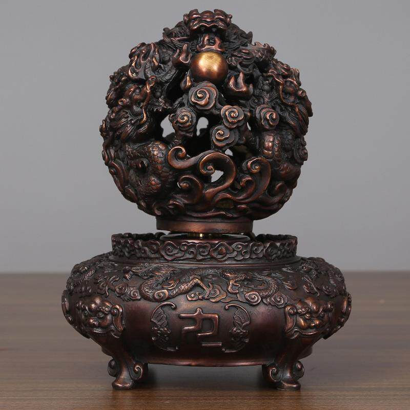 黄铜九转乾坤鼎摆件家居工艺品公司乔迁开业礼品