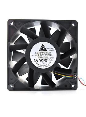 PFC1212DE原装台达12038 12V 3.24A 12CM超级暴力大风量散热风扇