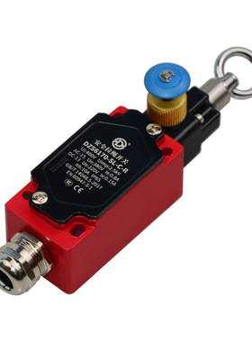 DZS6170-SL-C-R安全拉绳开关拉动急停锁定输送带流水线行程限位