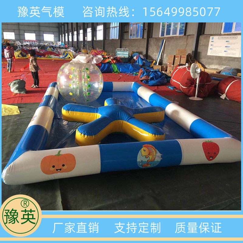 充气水池游泳池儿童家庭长方形圆形游艇厂家水上乐园喷水清凉